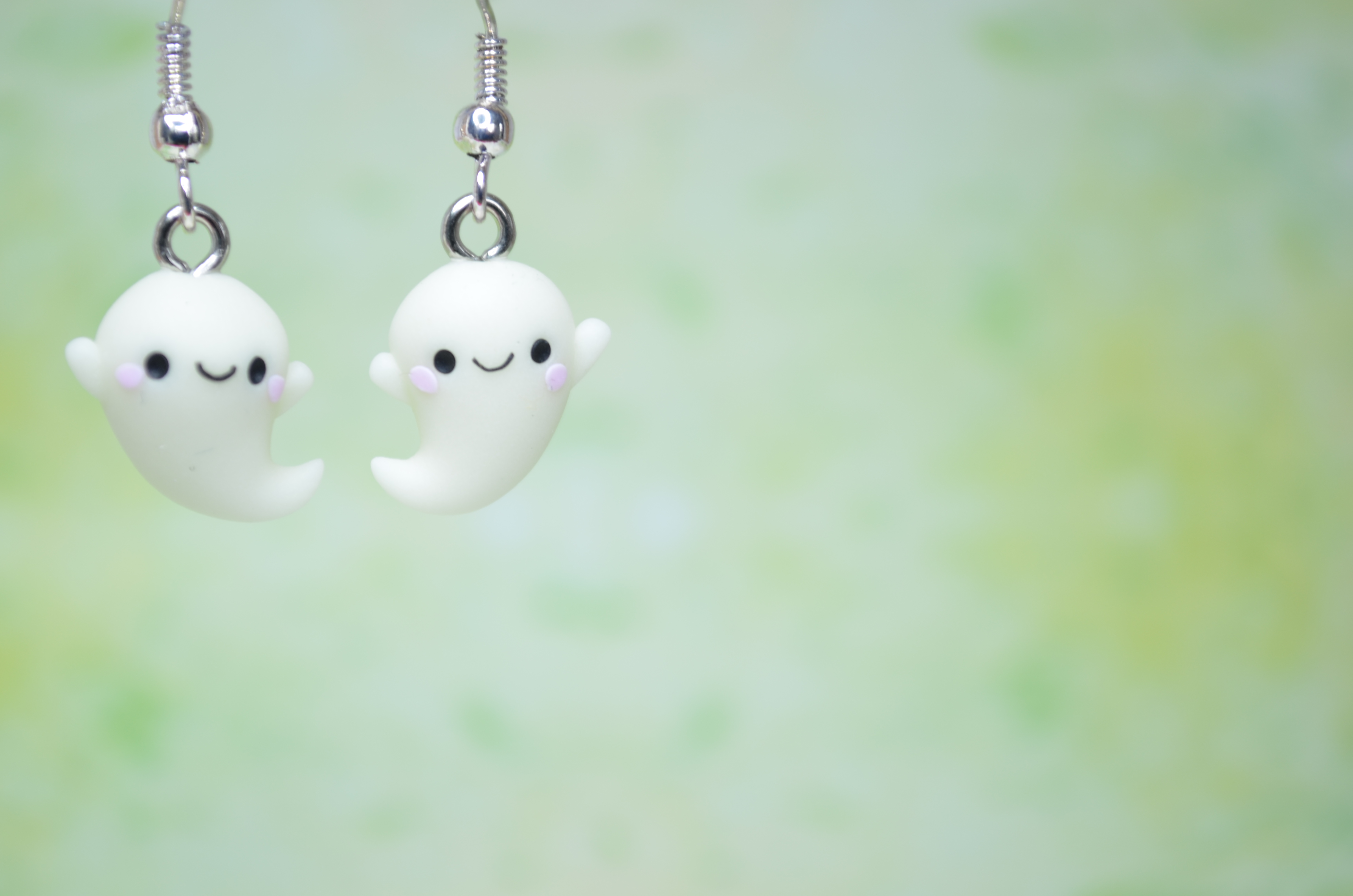 Kawaii Ghost Earrings
