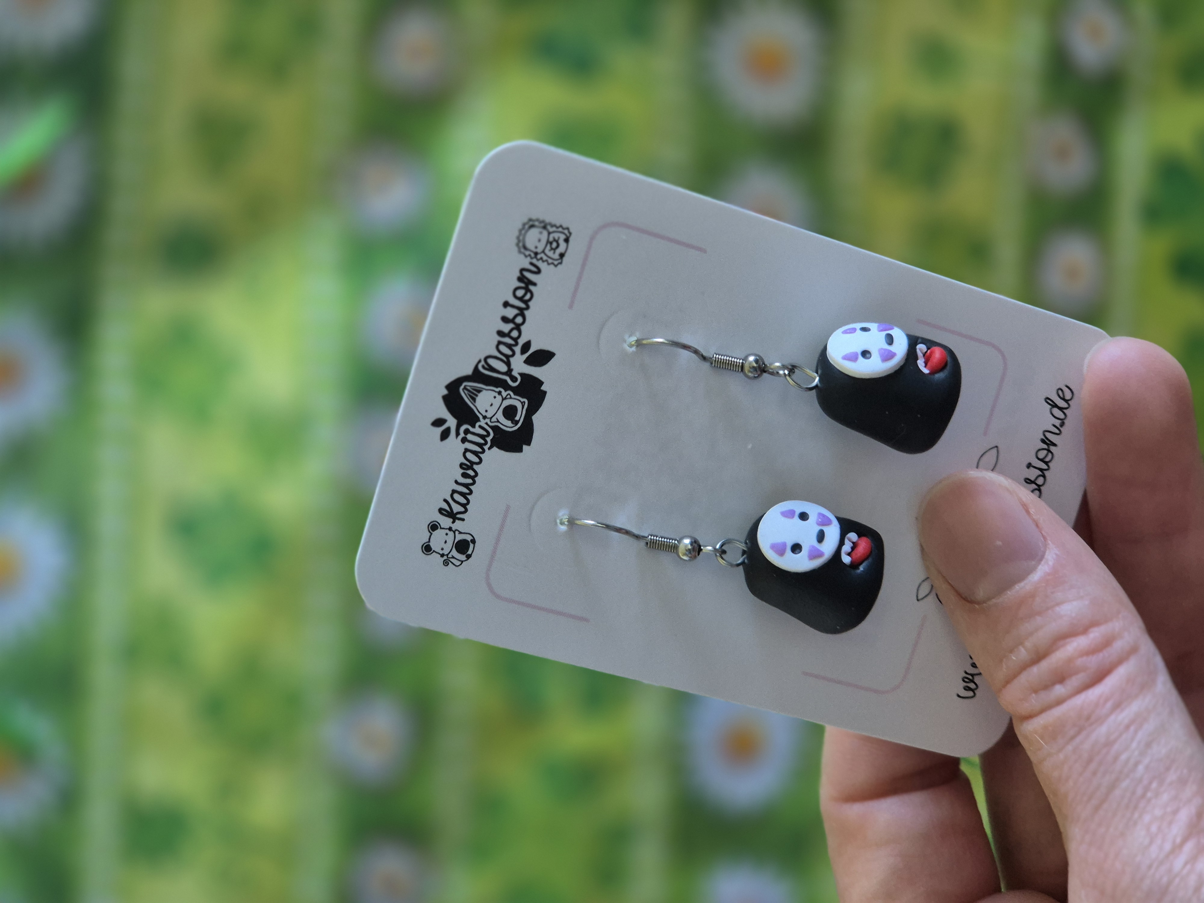 Kaonashi, hungry, earrings