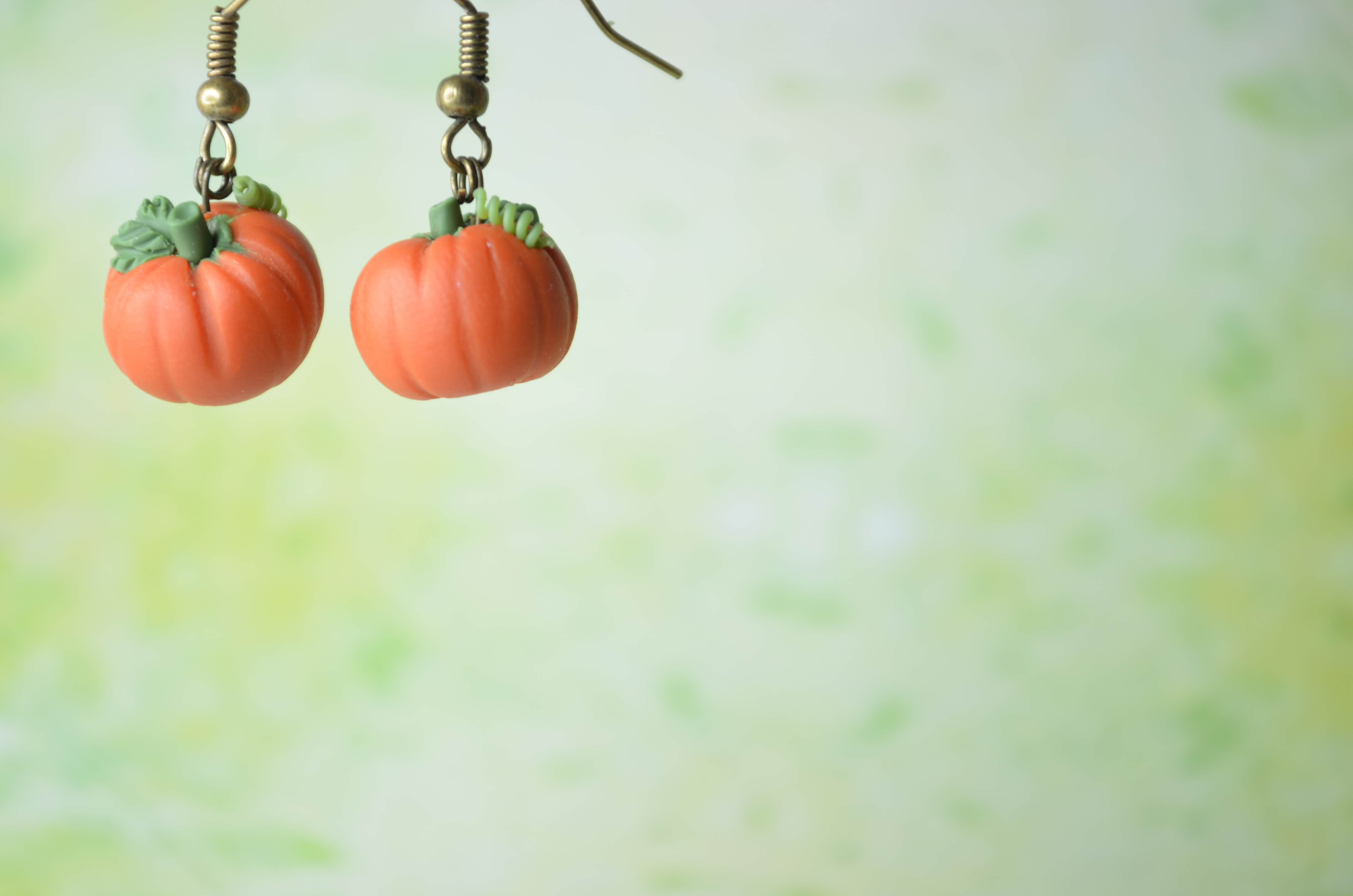 Simple Pumpkin Earrings