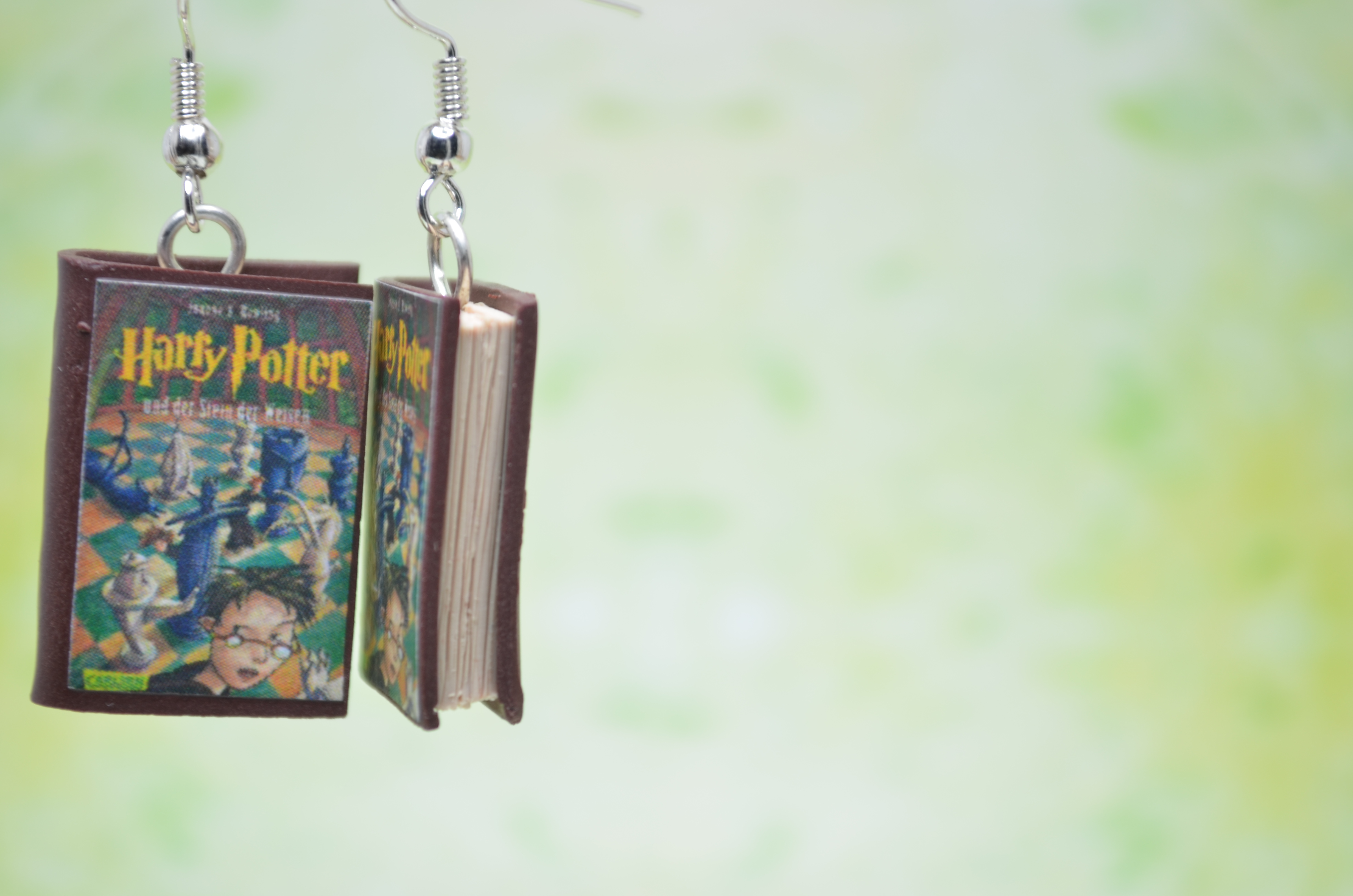 Potter Book Earrings