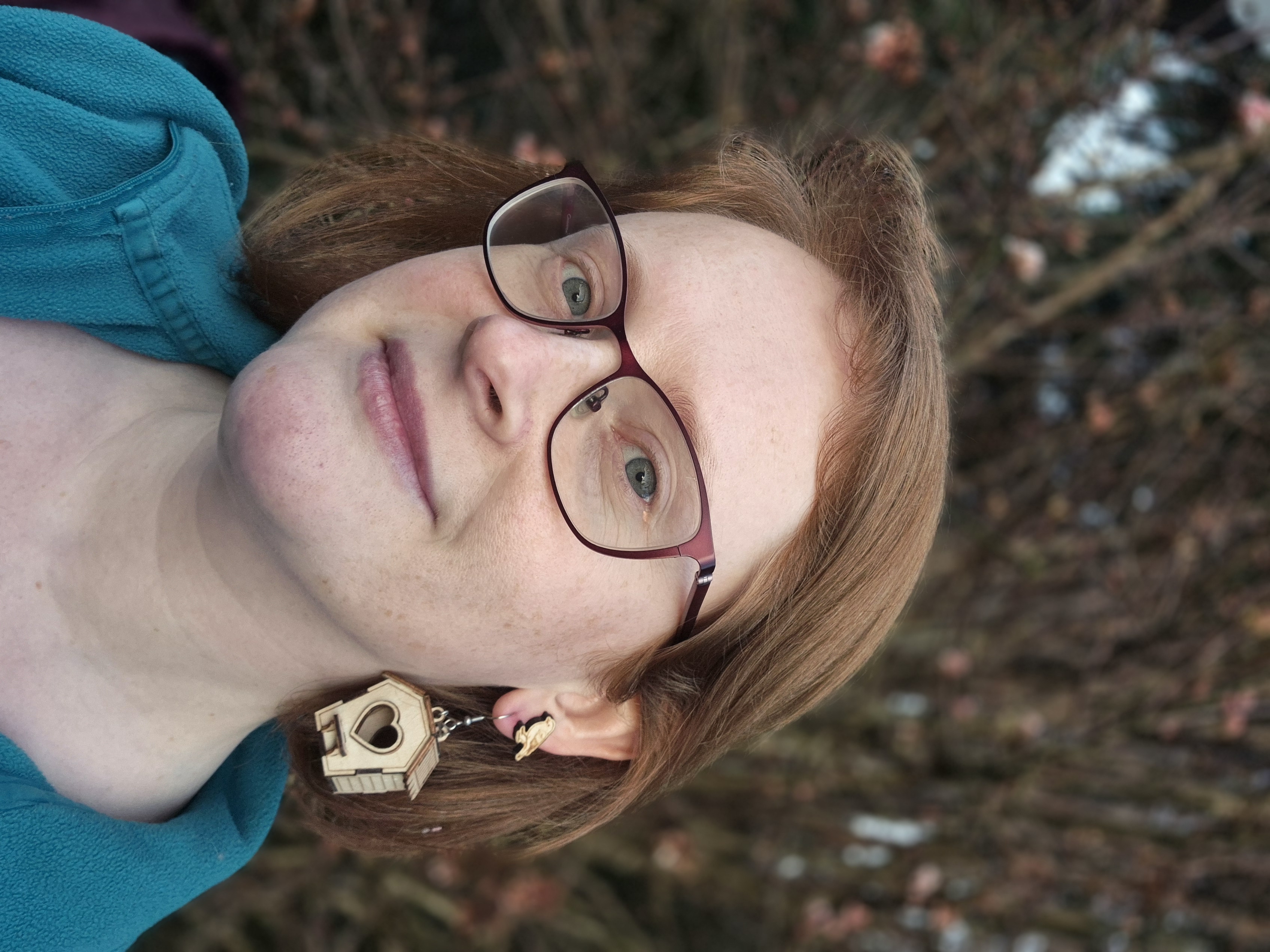 Birdhouse Statement Earrings