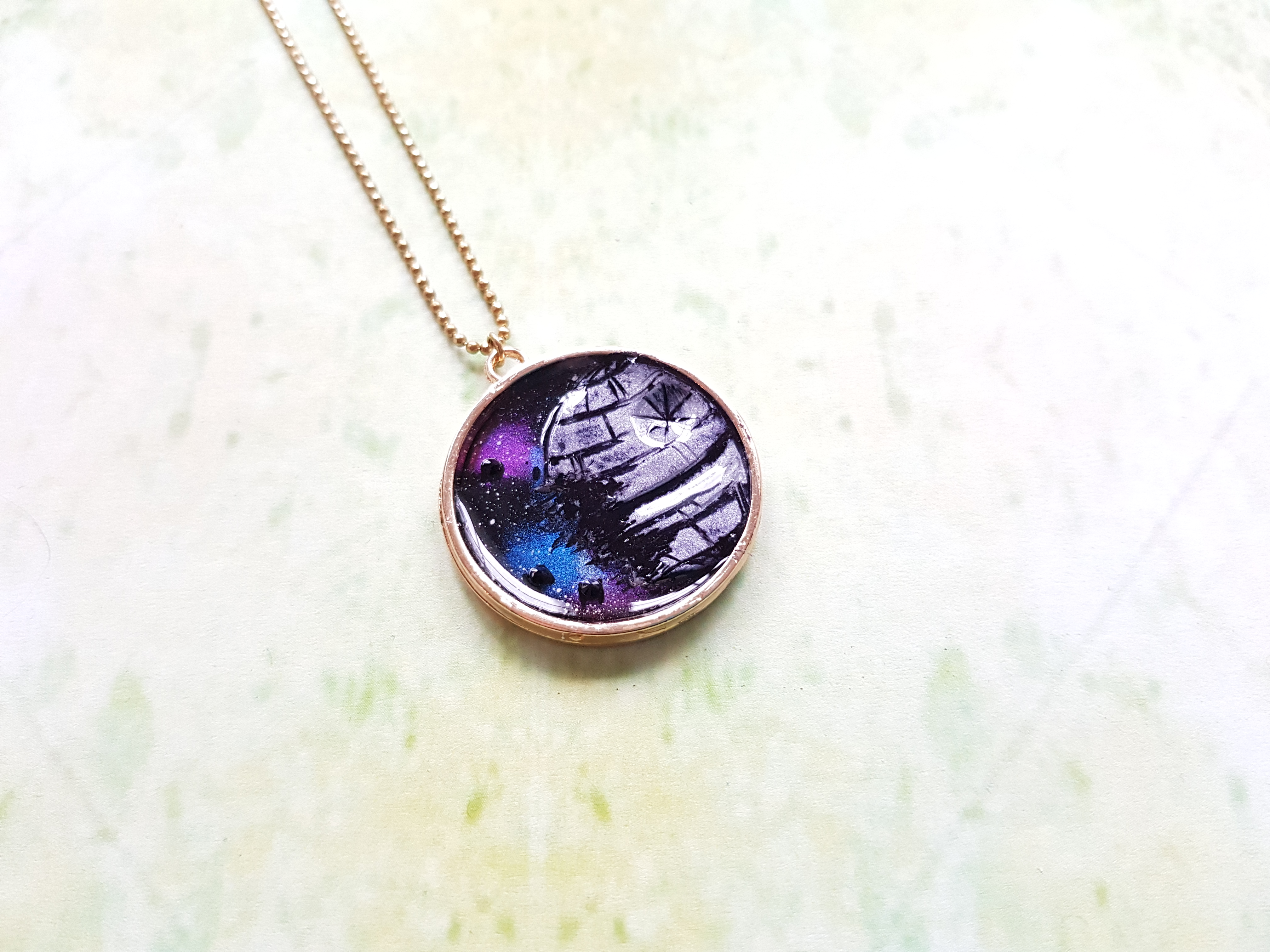 Death Star Necklace